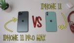 iPhone 11 Pro Max, Confronto, iPhone 11