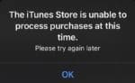 iOS 13, Errore, iPhone, The iTunes Store is unable