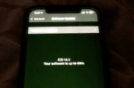 iPhone 12, Bug, Schermo, Verde