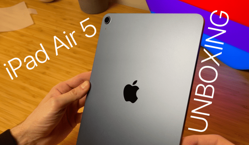 Unboxing, iPad Air 5, Prime Impressioni