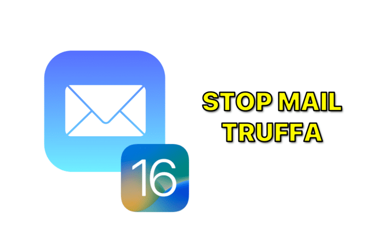 iOS 16, iOS 16 Beta 2, Mail, Truffa, Verificato