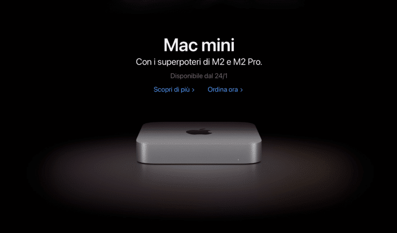 Mac mini 2023, Uscita, Mac, Presentazione