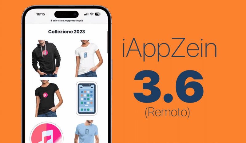 iAppZein, Update, Zein STORE