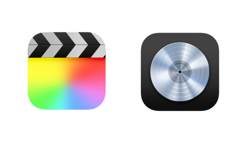 Final Cut Pro Logo, Logic Pro logo