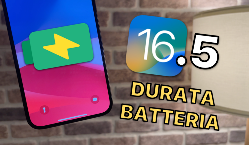 iOS 16, iOS 16.5, Durata, Batteria, iPhone