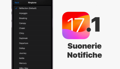 ios 17, ios 17.1, ios 17.1 beta 2, notifiche ios 17, notifiche ios 17.1, novità ios 17.1