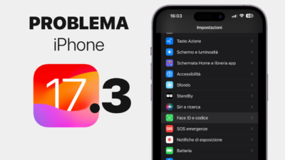 ios 17.3, problema face id codice, problema iphone, problema ios, ios 17, iphone