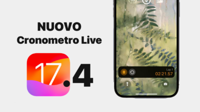 ios 17.4, ios 17.4 beta 1, novità ios 17.4, news ios 17.4, cronometro, activity live, iphone