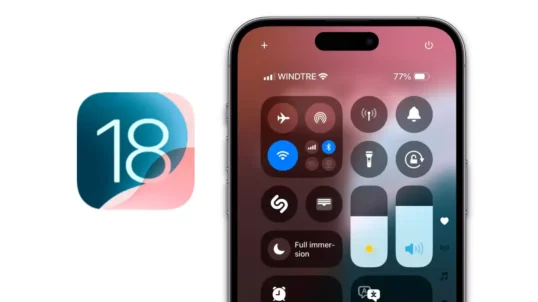 ios 18, novità ios 18, news ios 18, centro di controllo ios 18, iphone