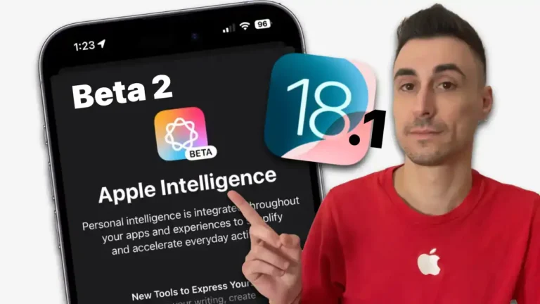 ios 18, ios 18.1 beta 2, novità ios 18.1 beta 2, news ios 18.1 beta 2, apple intelligence, iphone