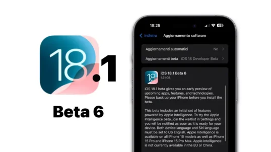 ios 18, ios 18.1, ios 18.1 novità, ios 18.1 news, iphone, ipad, data uscita ios 18.1