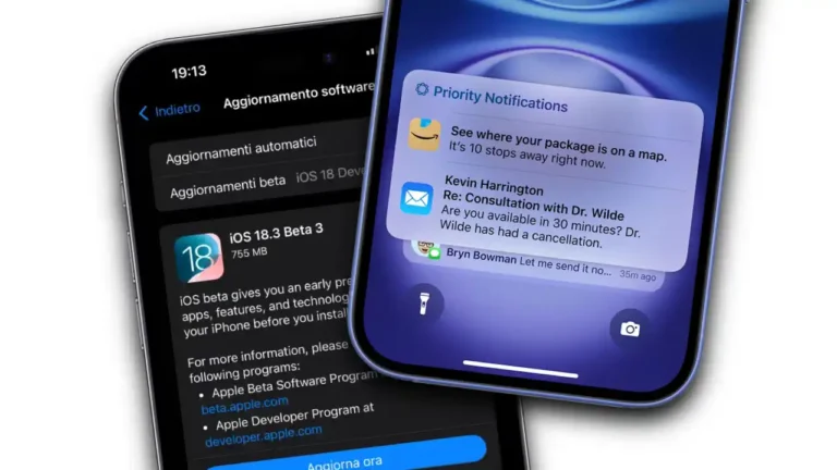 iOS 18, iOS 18.3 beta 3, novità iOS 18.3, news iOS 18.3, iPhone