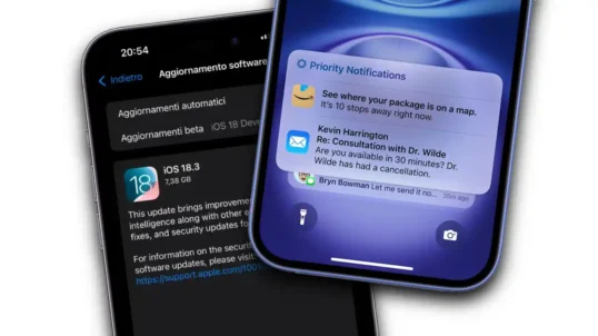 iOS 18, iOS 18.3 beta 3, novità iOS 18.3, news iOS 18.3, iPhone