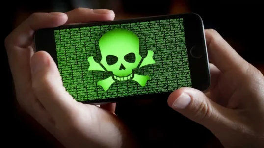 malware iPhone, virus iPhone, screenshot malware iPhone